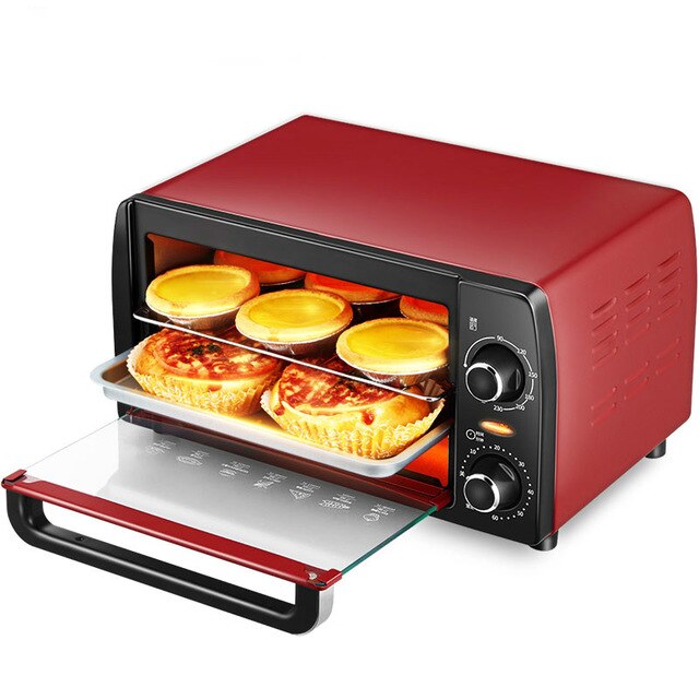 Microwave Oven KAO-1208 Electric Oven Home Baking Machine Mini Small Automatic Multi-function Cake Bread Authentic